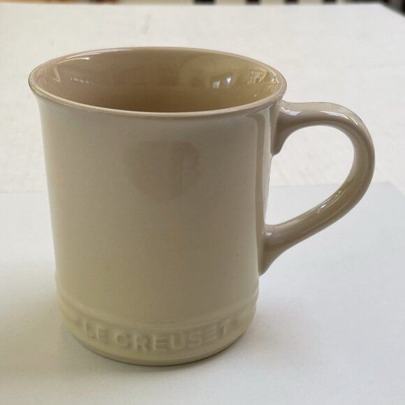 Le Creuset Stoneware Coffee Mug Cup Off White - Picture 1 of 5